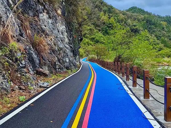 柯桥彩色沥青道路